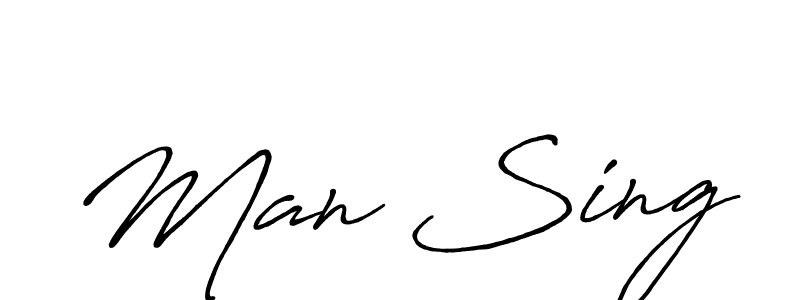 Check out images of Autograph of Man Sing name. Actor Man Sing Signature Style. Antro_Vectra_Bolder is a professional sign style online. Man Sing signature style 7 images and pictures png