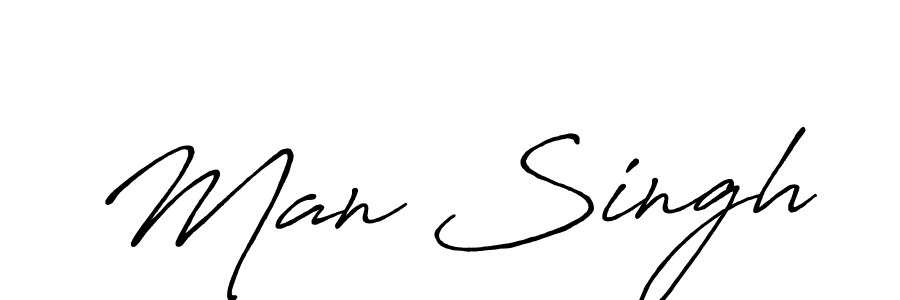 It looks lik you need a new signature style for name Man Singh. Design unique handwritten (Antro_Vectra_Bolder) signature with our free signature maker in just a few clicks. Man Singh signature style 7 images and pictures png