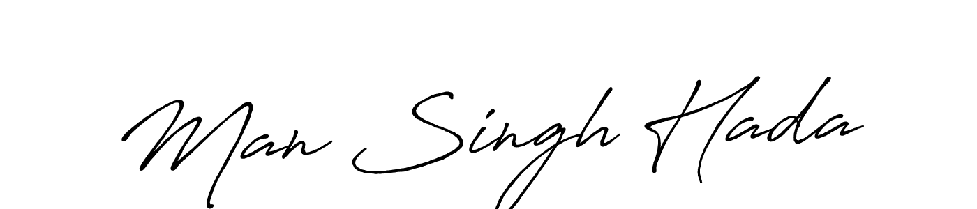 if you are searching for the best signature style for your name Man Singh Hada. so please give up your signature search. here we have designed multiple signature styles  using Antro_Vectra_Bolder. Man Singh Hada signature style 7 images and pictures png