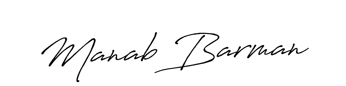 The best way (Antro_Vectra_Bolder) to make a short signature is to pick only two or three words in your name. The name Manab Barman include a total of six letters. For converting this name. Manab Barman signature style 7 images and pictures png