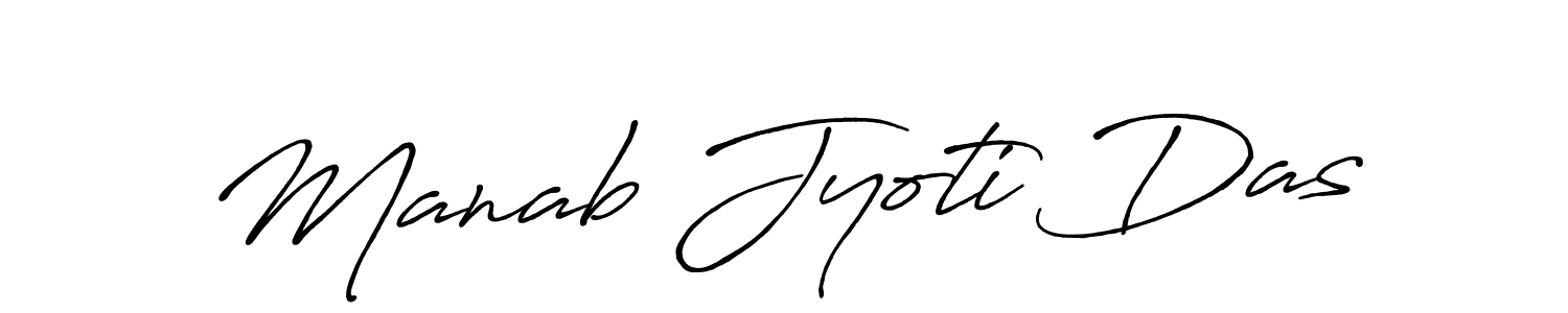 Design your own signature with our free online signature maker. With this signature software, you can create a handwritten (Antro_Vectra_Bolder) signature for name Manab Jyoti Das. Manab Jyoti Das signature style 7 images and pictures png