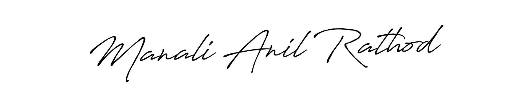 if you are searching for the best signature style for your name Manali Anil Rathod. so please give up your signature search. here we have designed multiple signature styles  using Antro_Vectra_Bolder. Manali Anil Rathod signature style 7 images and pictures png