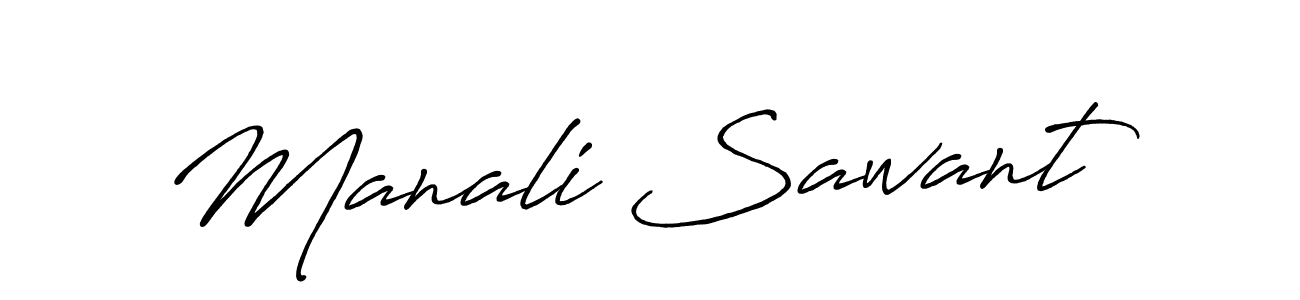 How to Draw Manali Sawant signature style? Antro_Vectra_Bolder is a latest design signature styles for name Manali Sawant. Manali Sawant signature style 7 images and pictures png