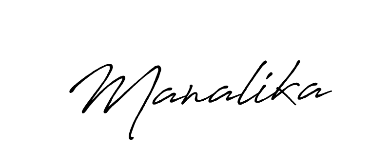 Also You can easily find your signature by using the search form. We will create Manalika name handwritten signature images for you free of cost using Antro_Vectra_Bolder sign style. Manalika signature style 7 images and pictures png