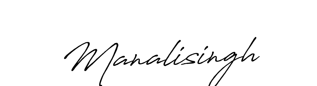 Manalisingh stylish signature style. Best Handwritten Sign (Antro_Vectra_Bolder) for my name. Handwritten Signature Collection Ideas for my name Manalisingh. Manalisingh signature style 7 images and pictures png