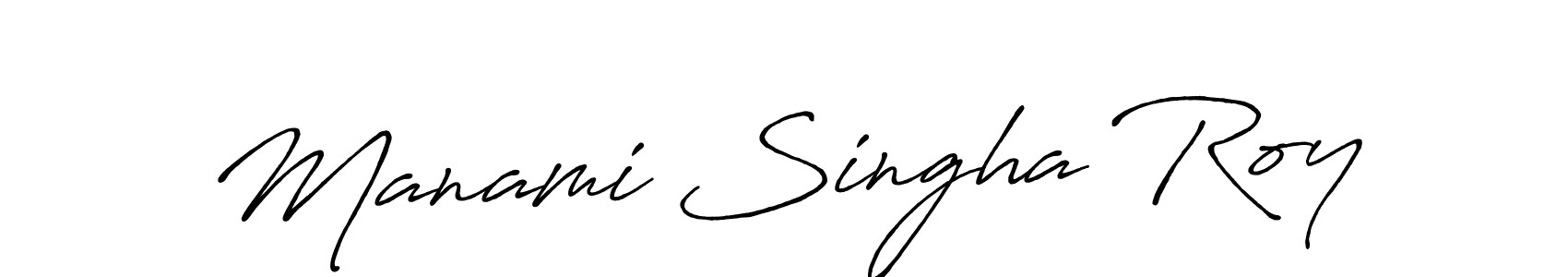 How to Draw Manami Singha Roy signature style? Antro_Vectra_Bolder is a latest design signature styles for name Manami Singha Roy. Manami Singha Roy signature style 7 images and pictures png