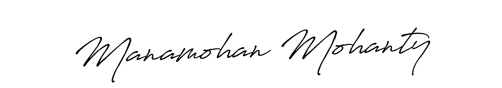 Make a beautiful signature design for name Manamohan Mohanty. Use this online signature maker to create a handwritten signature for free. Manamohan Mohanty signature style 7 images and pictures png