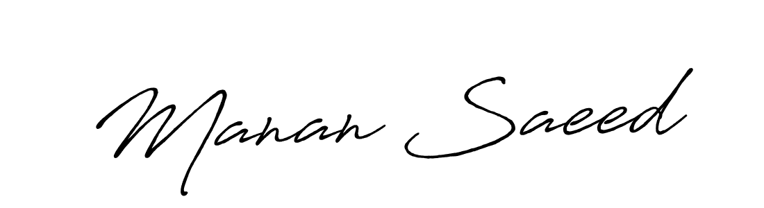 Best and Professional Signature Style for Manan Saeed. Antro_Vectra_Bolder Best Signature Style Collection. Manan Saeed signature style 7 images and pictures png