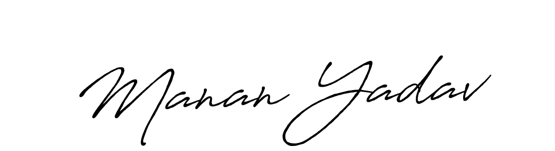 if you are searching for the best signature style for your name Manan Yadav. so please give up your signature search. here we have designed multiple signature styles  using Antro_Vectra_Bolder. Manan Yadav signature style 7 images and pictures png