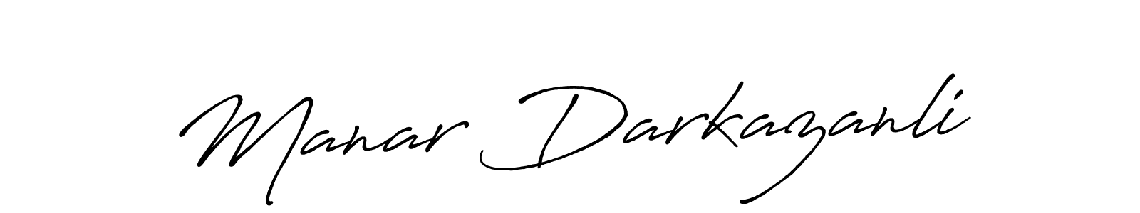 Manar Darkazanli stylish signature style. Best Handwritten Sign (Antro_Vectra_Bolder) for my name. Handwritten Signature Collection Ideas for my name Manar Darkazanli. Manar Darkazanli signature style 7 images and pictures png