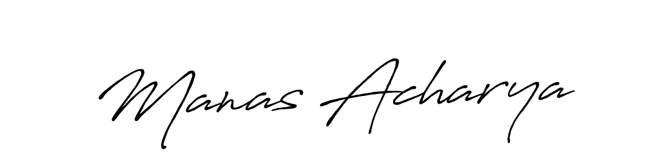 You should practise on your own different ways (Antro_Vectra_Bolder) to write your name (Manas Acharya) in signature. don't let someone else do it for you. Manas Acharya signature style 7 images and pictures png