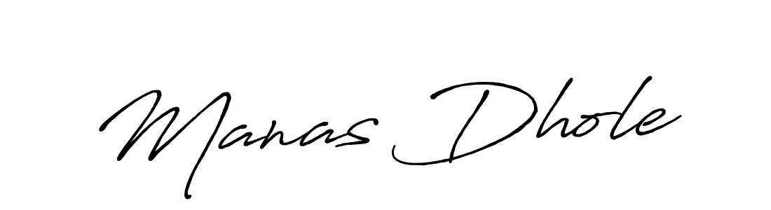 It looks lik you need a new signature style for name Manas Dhole. Design unique handwritten (Antro_Vectra_Bolder) signature with our free signature maker in just a few clicks. Manas Dhole signature style 7 images and pictures png