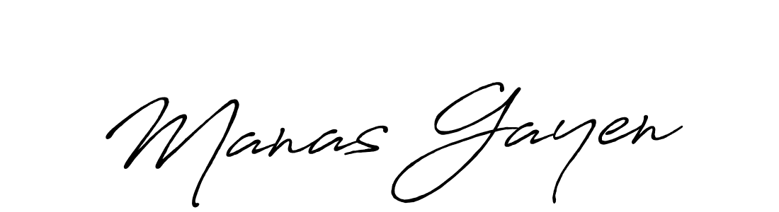 Make a beautiful signature design for name Manas Gayen. Use this online signature maker to create a handwritten signature for free. Manas Gayen signature style 7 images and pictures png