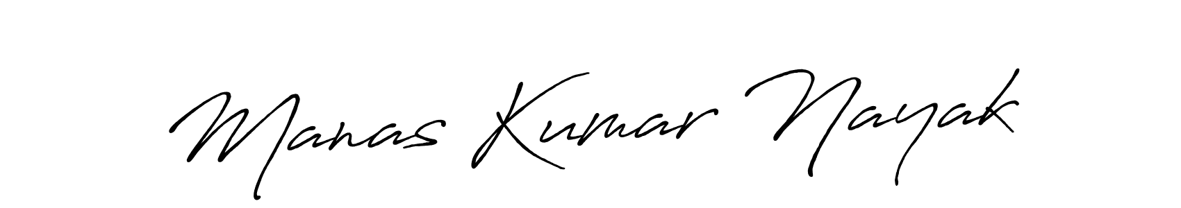 Also we have Manas Kumar Nayak name is the best signature style. Create professional handwritten signature collection using Antro_Vectra_Bolder autograph style. Manas Kumar Nayak signature style 7 images and pictures png