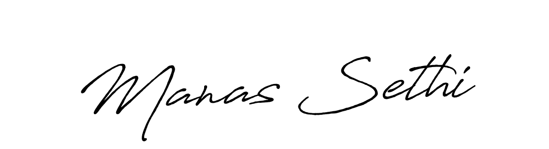 Make a beautiful signature design for name Manas Sethi. Use this online signature maker to create a handwritten signature for free. Manas Sethi signature style 7 images and pictures png