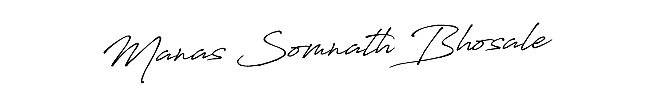 Manas Somnath Bhosale stylish signature style. Best Handwritten Sign (Antro_Vectra_Bolder) for my name. Handwritten Signature Collection Ideas for my name Manas Somnath Bhosale. Manas Somnath Bhosale signature style 7 images and pictures png