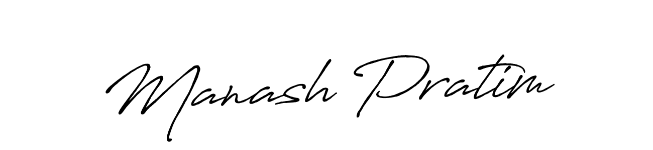 Also we have Manash Pratim name is the best signature style. Create professional handwritten signature collection using Antro_Vectra_Bolder autograph style. Manash Pratim signature style 7 images and pictures png