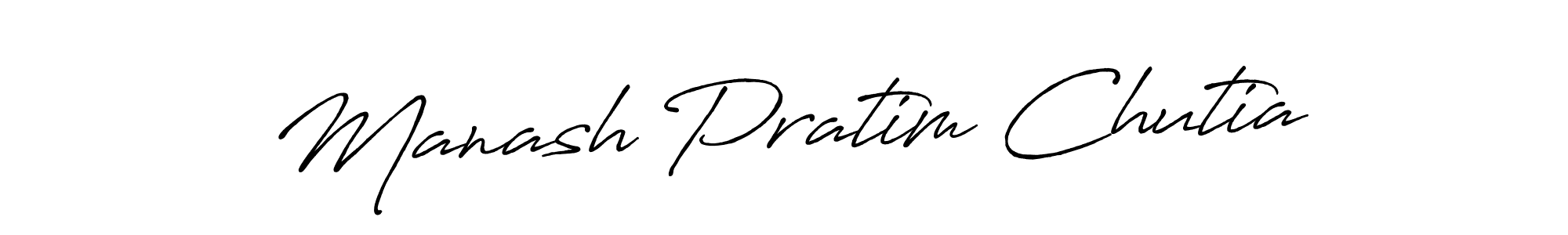 It looks lik you need a new signature style for name Manash Pratim Chutia. Design unique handwritten (Antro_Vectra_Bolder) signature with our free signature maker in just a few clicks. Manash Pratim Chutia signature style 7 images and pictures png