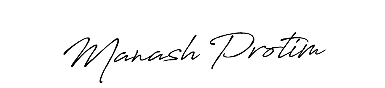 Once you've used our free online signature maker to create your best signature Antro_Vectra_Bolder style, it's time to enjoy all of the benefits that Manash Protim name signing documents. Manash Protim signature style 7 images and pictures png