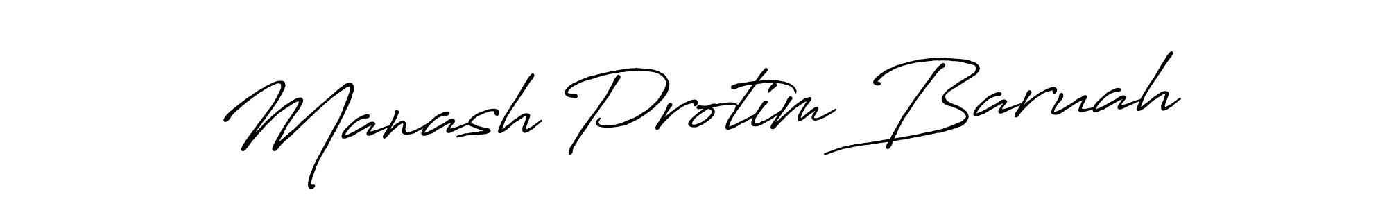 How to make Manash Protim Baruah signature? Antro_Vectra_Bolder is a professional autograph style. Create handwritten signature for Manash Protim Baruah name. Manash Protim Baruah signature style 7 images and pictures png