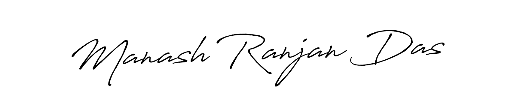 How to make Manash Ranjan Das name signature. Use Antro_Vectra_Bolder style for creating short signs online. This is the latest handwritten sign. Manash Ranjan Das signature style 7 images and pictures png