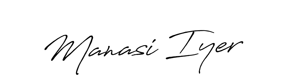 This is the best signature style for the Manasi Iyer name. Also you like these signature font (Antro_Vectra_Bolder). Mix name signature. Manasi Iyer signature style 7 images and pictures png