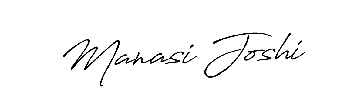 Also You can easily find your signature by using the search form. We will create Manasi Joshi name handwritten signature images for you free of cost using Antro_Vectra_Bolder sign style. Manasi Joshi signature style 7 images and pictures png