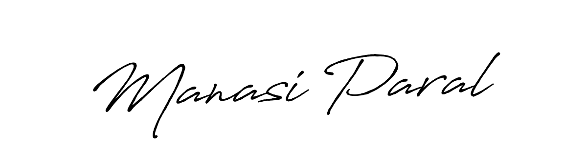 if you are searching for the best signature style for your name Manasi Paral. so please give up your signature search. here we have designed multiple signature styles  using Antro_Vectra_Bolder. Manasi Paral signature style 7 images and pictures png