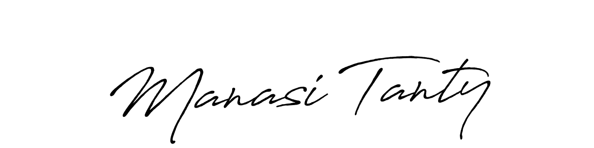 Make a beautiful signature design for name Manasi Tanty. Use this online signature maker to create a handwritten signature for free. Manasi Tanty signature style 7 images and pictures png