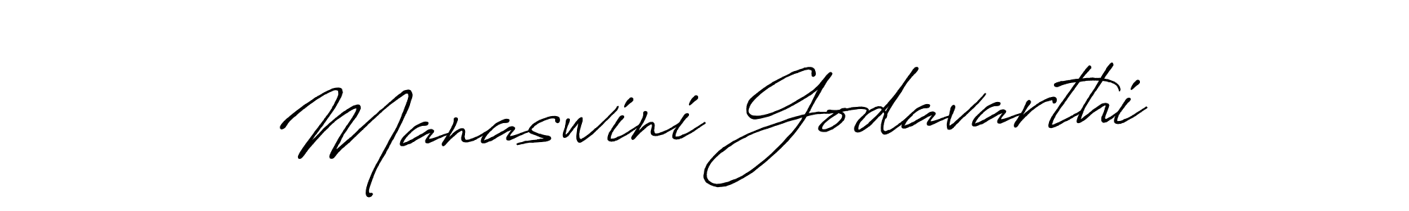 Make a short Manaswini Godavarthi signature style. Manage your documents anywhere anytime using Antro_Vectra_Bolder. Create and add eSignatures, submit forms, share and send files easily. Manaswini Godavarthi signature style 7 images and pictures png