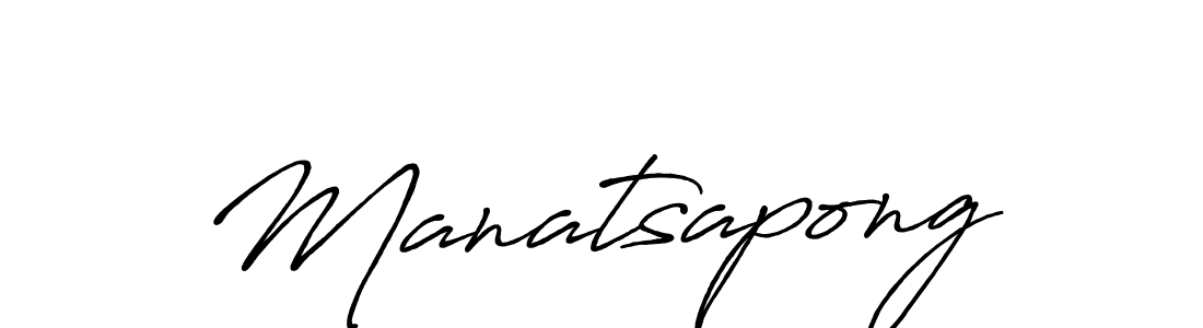 Manatsapong stylish signature style. Best Handwritten Sign (Antro_Vectra_Bolder) for my name. Handwritten Signature Collection Ideas for my name Manatsapong. Manatsapong signature style 7 images and pictures png