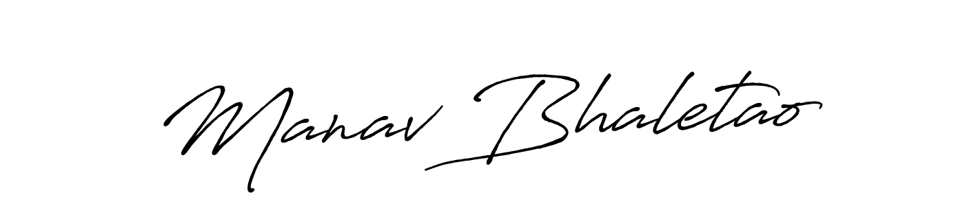 You can use this online signature creator to create a handwritten signature for the name Manav Bhaletao. This is the best online autograph maker. Manav Bhaletao signature style 7 images and pictures png
