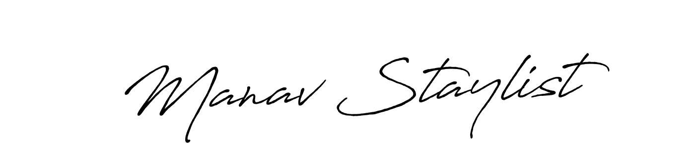 You can use this online signature creator to create a handwritten signature for the name Manav Staylist. This is the best online autograph maker. Manav Staylist signature style 7 images and pictures png