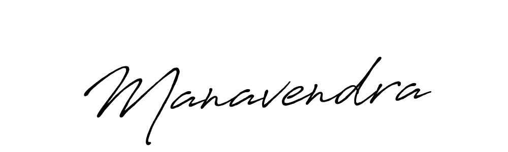 Manavendra stylish signature style. Best Handwritten Sign (Antro_Vectra_Bolder) for my name. Handwritten Signature Collection Ideas for my name Manavendra. Manavendra signature style 7 images and pictures png