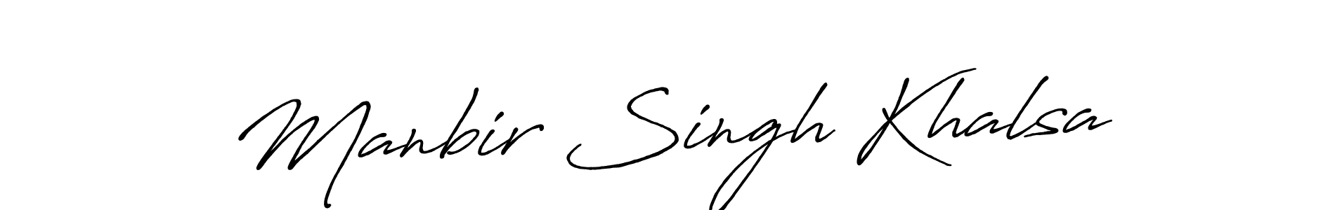 It looks lik you need a new signature style for name Manbir Singh Khalsa. Design unique handwritten (Antro_Vectra_Bolder) signature with our free signature maker in just a few clicks. Manbir Singh Khalsa signature style 7 images and pictures png