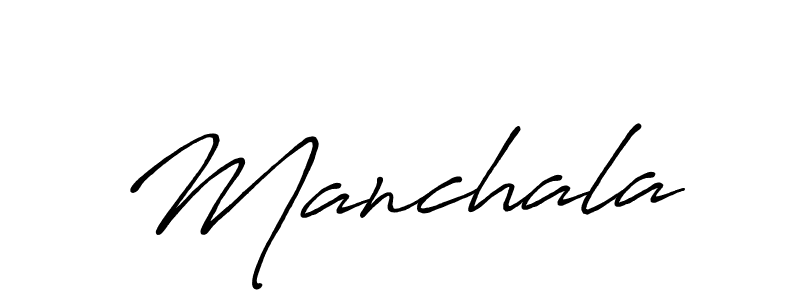 Similarly Antro_Vectra_Bolder is the best handwritten signature design. Signature creator online .You can use it as an online autograph creator for name Manchala. Manchala signature style 7 images and pictures png