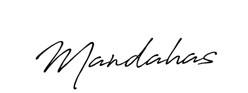 Once you've used our free online signature maker to create your best signature Antro_Vectra_Bolder style, it's time to enjoy all of the benefits that Mandahas name signing documents. Mandahas signature style 7 images and pictures png