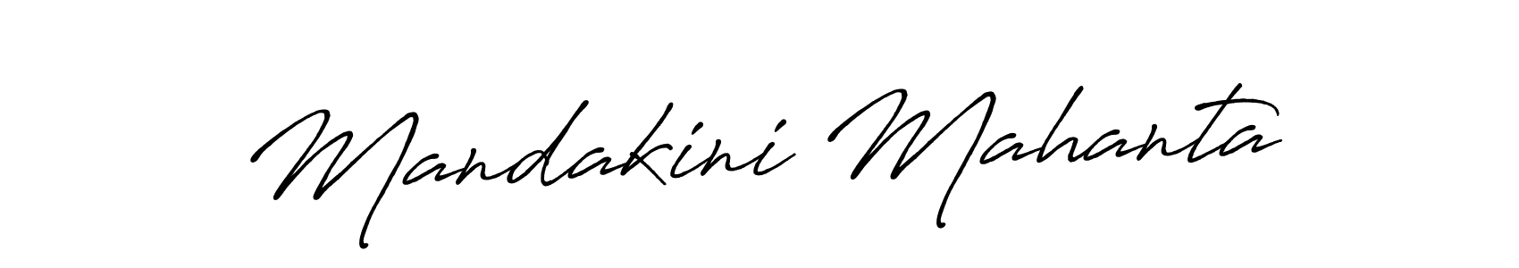 Use a signature maker to create a handwritten signature online. With this signature software, you can design (Antro_Vectra_Bolder) your own signature for name Mandakini Mahanta. Mandakini Mahanta signature style 7 images and pictures png