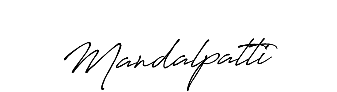 Make a beautiful signature design for name Mandalpatti. Use this online signature maker to create a handwritten signature for free. Mandalpatti signature style 7 images and pictures png