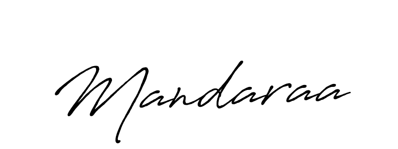 It looks lik you need a new signature style for name Mandaraa. Design unique handwritten (Antro_Vectra_Bolder) signature with our free signature maker in just a few clicks. Mandaraa signature style 7 images and pictures png