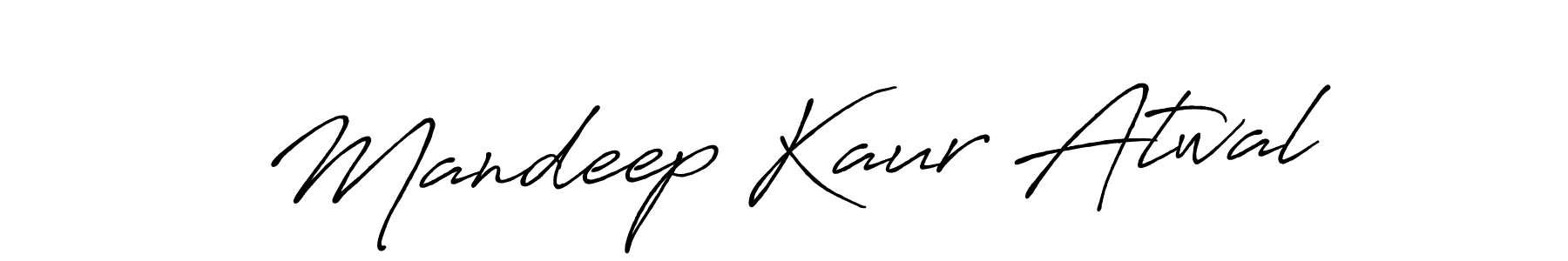 Use a signature maker to create a handwritten signature online. With this signature software, you can design (Antro_Vectra_Bolder) your own signature for name Mandeep Kaur Atwal. Mandeep Kaur Atwal signature style 7 images and pictures png