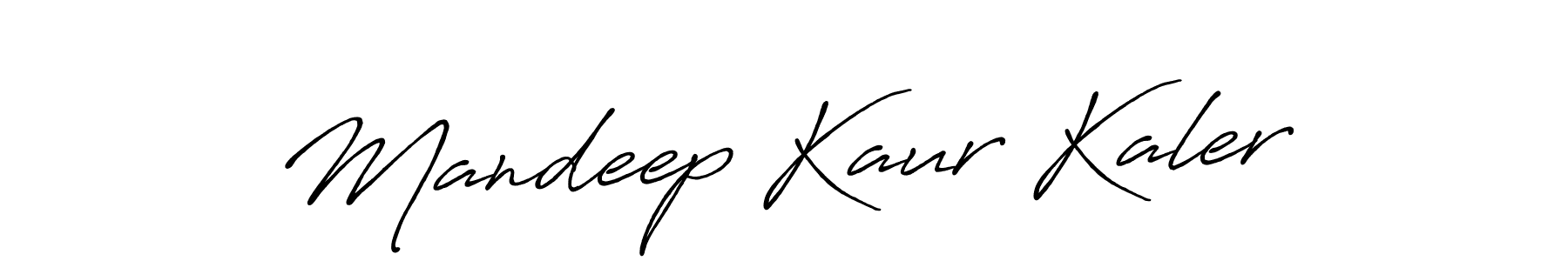 Also we have Mandeep Kaur Kaler name is the best signature style. Create professional handwritten signature collection using Antro_Vectra_Bolder autograph style. Mandeep Kaur Kaler signature style 7 images and pictures png