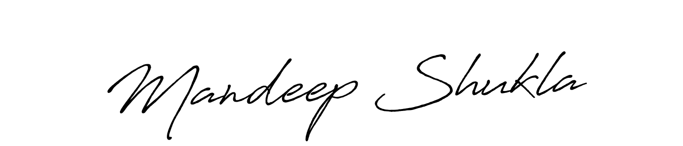 Design your own signature with our free online signature maker. With this signature software, you can create a handwritten (Antro_Vectra_Bolder) signature for name Mandeep Shukla. Mandeep Shukla signature style 7 images and pictures png