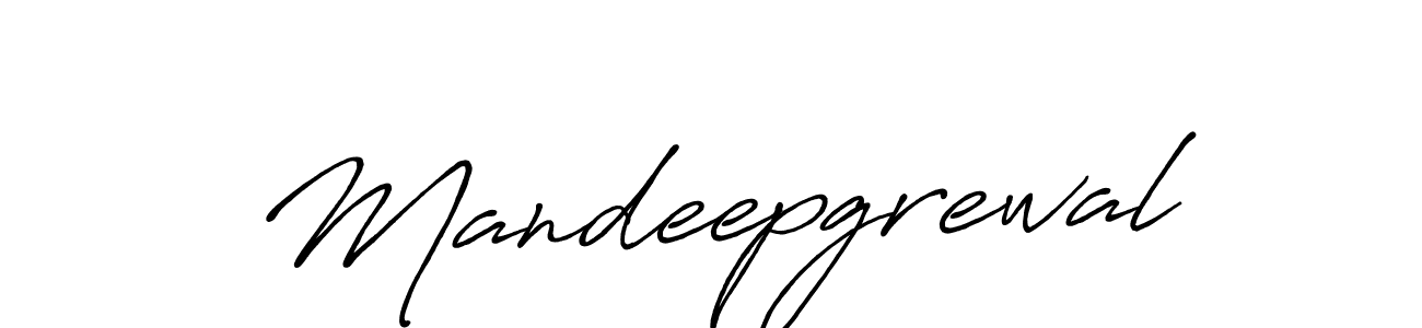 It looks lik you need a new signature style for name Mandeepgrewal. Design unique handwritten (Antro_Vectra_Bolder) signature with our free signature maker in just a few clicks. Mandeepgrewal signature style 7 images and pictures png