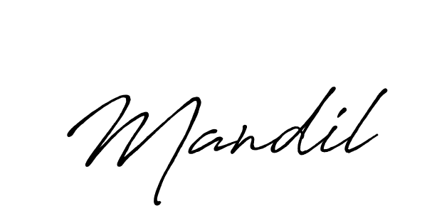 Once you've used our free online signature maker to create your best signature Antro_Vectra_Bolder style, it's time to enjoy all of the benefits that Mandil name signing documents. Mandil signature style 7 images and pictures png