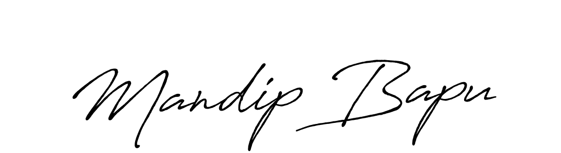 How to make Mandip Bapu signature? Antro_Vectra_Bolder is a professional autograph style. Create handwritten signature for Mandip Bapu name. Mandip Bapu signature style 7 images and pictures png