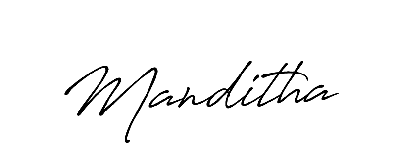 Make a beautiful signature design for name Manditha. Use this online signature maker to create a handwritten signature for free. Manditha signature style 7 images and pictures png