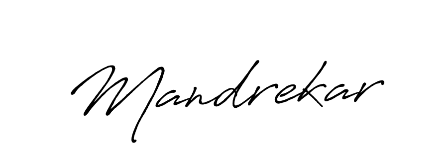 It looks lik you need a new signature style for name Mandrekar. Design unique handwritten (Antro_Vectra_Bolder) signature with our free signature maker in just a few clicks. Mandrekar signature style 7 images and pictures png