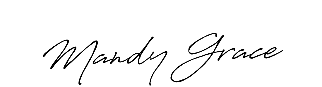 How to make Mandy Grace signature? Antro_Vectra_Bolder is a professional autograph style. Create handwritten signature for Mandy Grace name. Mandy Grace signature style 7 images and pictures png