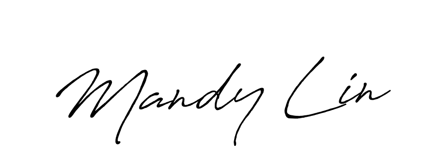 Make a beautiful signature design for name Mandy Lin. Use this online signature maker to create a handwritten signature for free. Mandy Lin signature style 7 images and pictures png